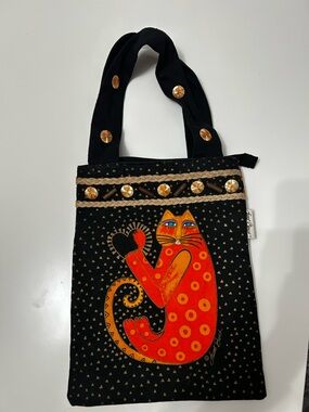 Vintage Laura Burch Cat Tote Bag